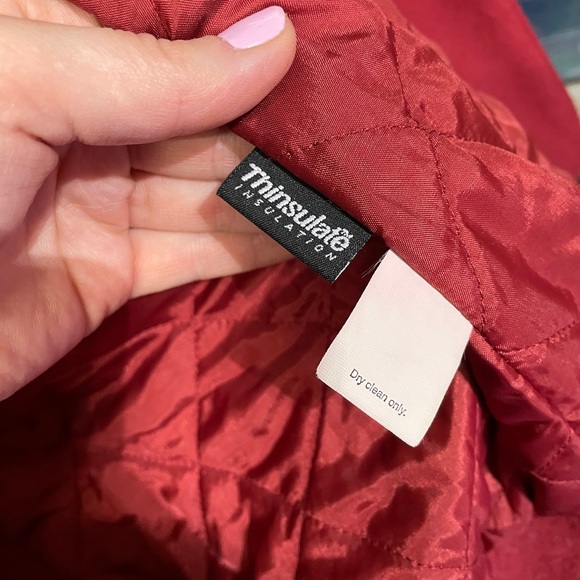 $90 J. CREW LINED WOOL COAT | RED | PETITE MEDIUM - Picture 6 of 12